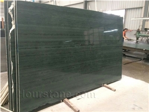 China Green Wooden Marble Slab&Tile Wall Cladding