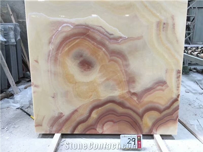 Blonde Onyx Slabs for Wall and Floor Tile