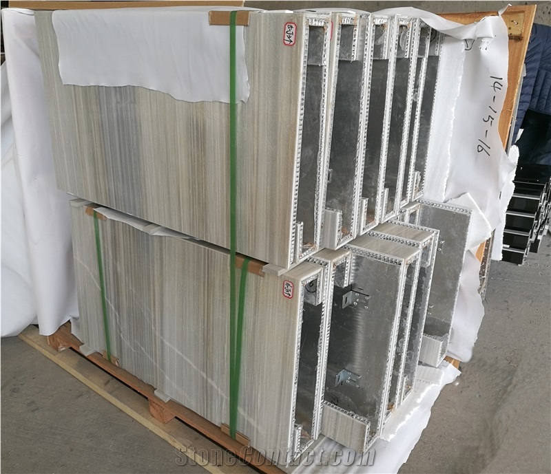Stone Honeycomb Aluminum Panels for Interior Decor