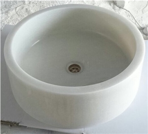 Exclusive Design White Marble Sink
