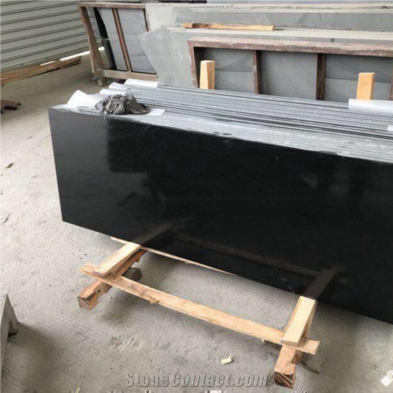 Chinese Menggu Black Granite Slabs
