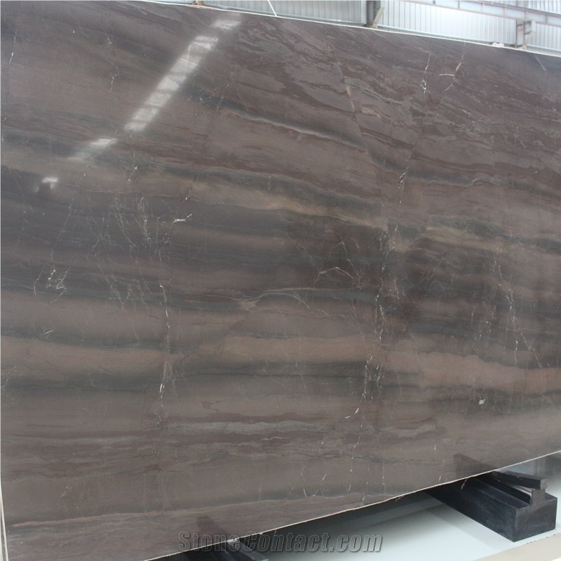 Elegant Brown Marble Wall Tiles and Slab