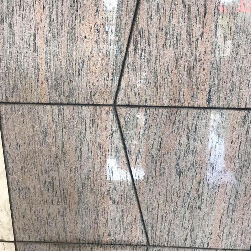 India Raw Silk Gold Granite Slabs and Floor Tile