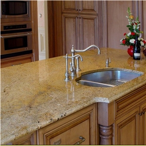 Madura Gold Granite Kitchen Islands Top Countertops