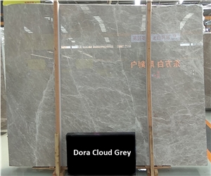 Dora Cloud Grey Tundra Grey Marble Slab Tile