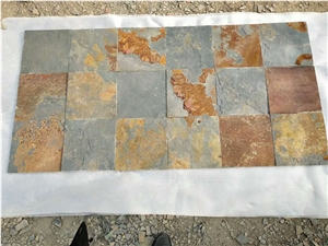 Cheap China Rusty Slate Tile, Black Slate Floor