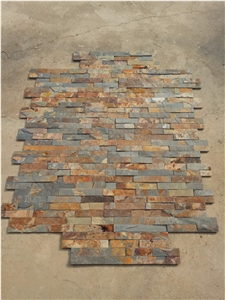 China Rust Slate Stacked Stone Veneer