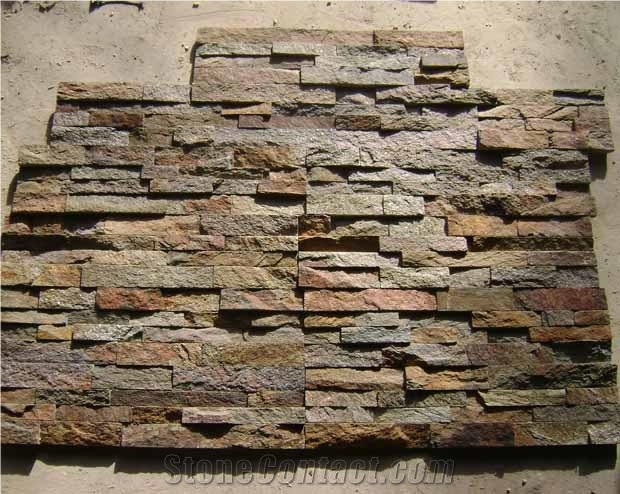 Natrual Slate Wall Cladding Decoration Tiles