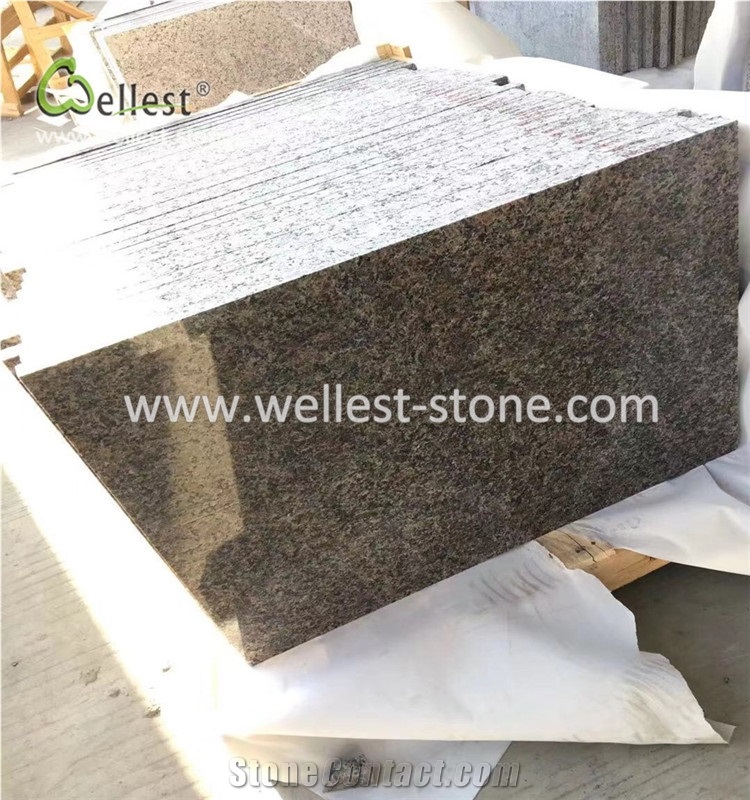 Royal Brown Granite Tile for Wall Cladding