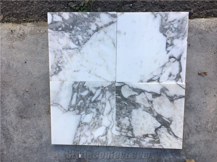 Arabescato Carrara Marble Tiles