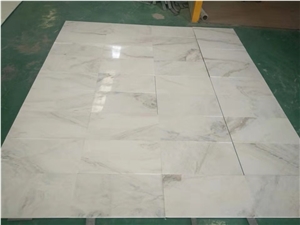 White Marble Calacatta Amber Floor Wall Bathroom