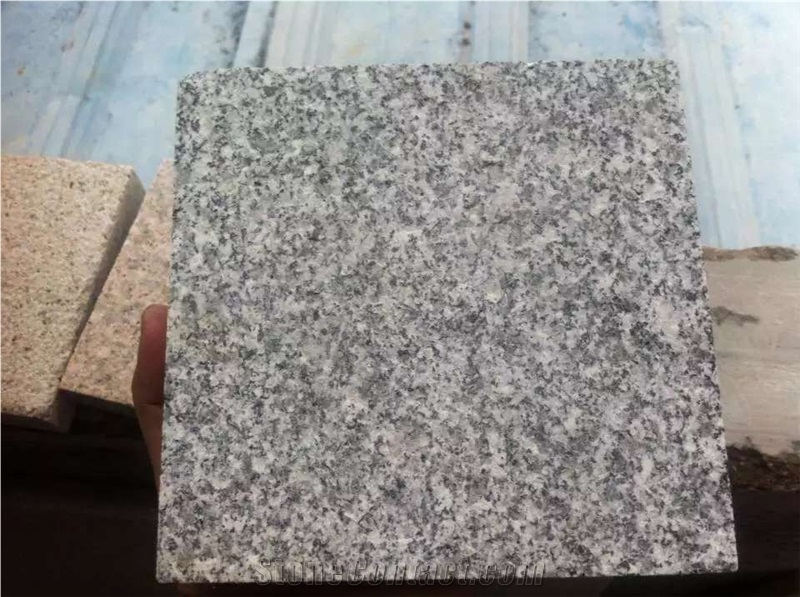 G688 Granite Polished Tile,Mid Grey Granite Flamed