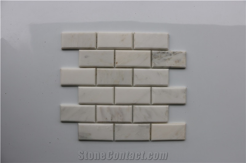 Oriental White Marble Brick Marble Mosaics