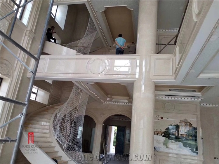 Villa Solid Marble Stair Steps