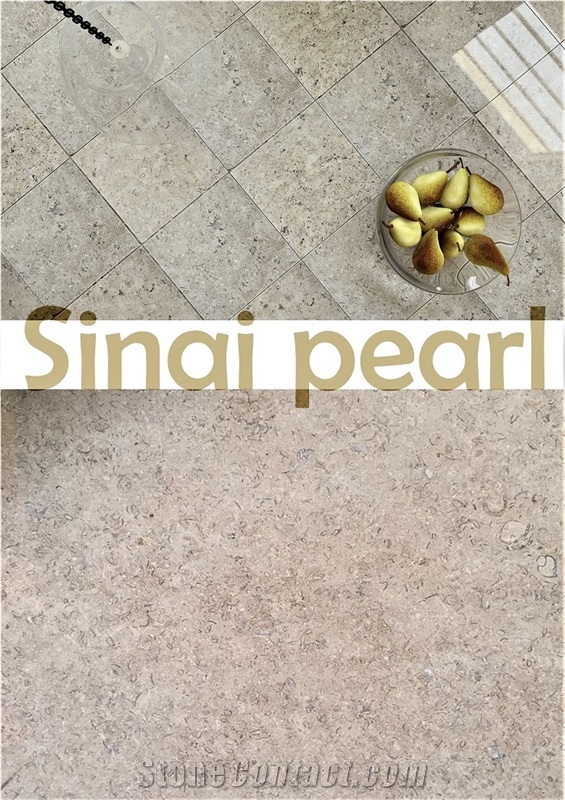 Sinai Pearl Limestone Slabs & Tiles