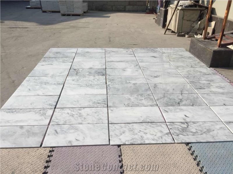 California White Marble Tiles Slabs