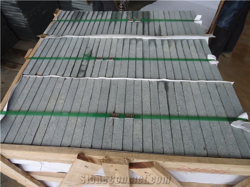 G612 Granite Tiles Slabs China Flamed