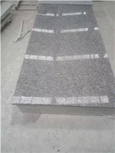Pearl Flower Granite Poland Tombstone Wave
