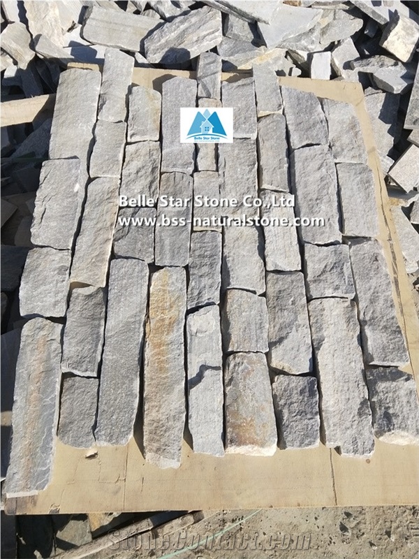 Blue Quartzite L Corner Stone & Wall Stone Quoins