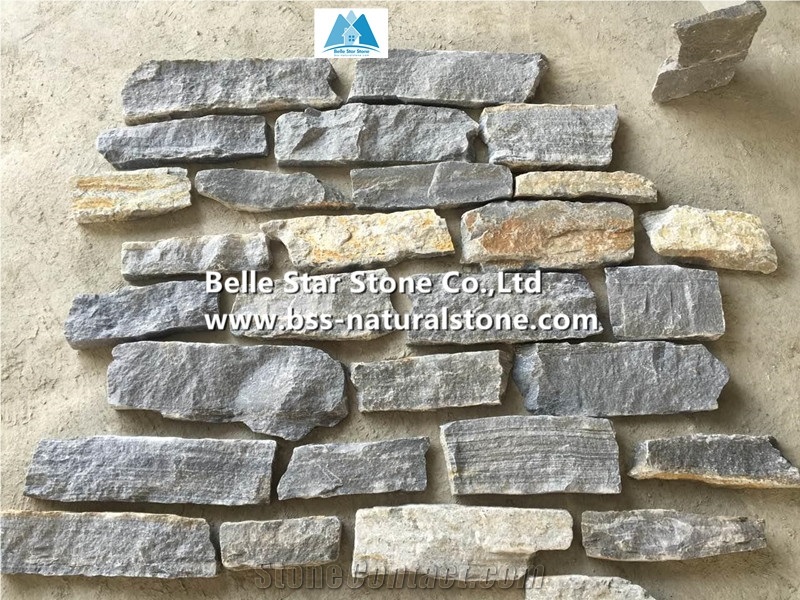 Blue Quartzite L Corner Stone & Wall Stone Quoins