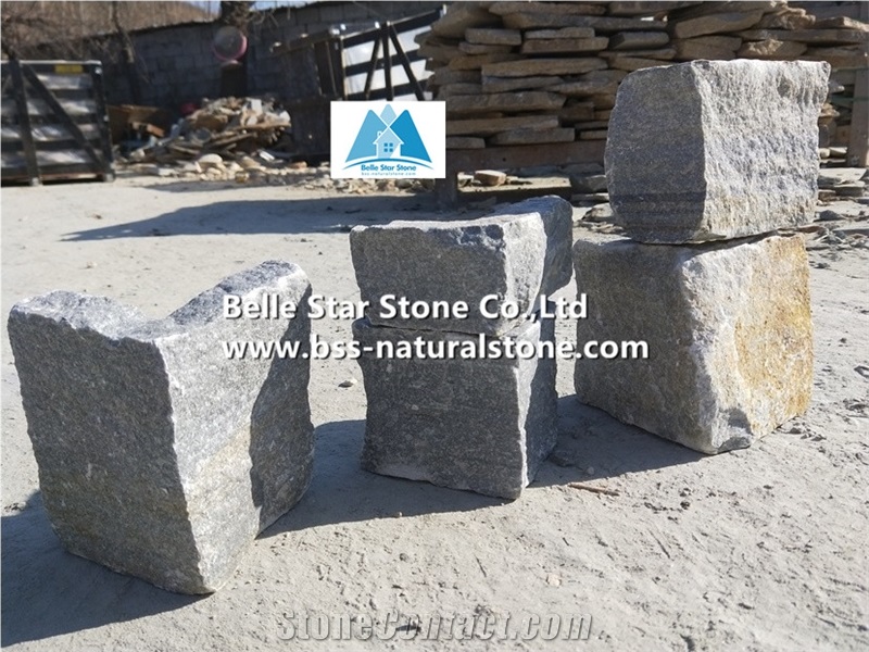 Blue Quartzite Loose Field Stone Wall Cladding