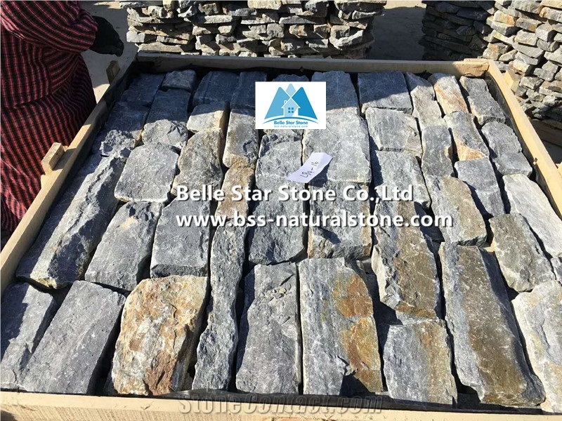Blue Quartzite Wall Corner Stone Cladding & Quoins