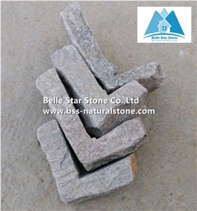 Grey Quartzite Field Stone Brick Stacked Stone