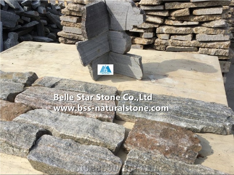 Pink Quartzite Loose Ledge Stone Wall Cladding