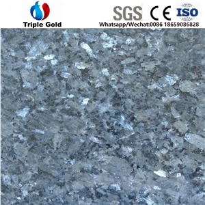 Blue Pearl 2# Silver Granite Floor Wall Tiles Slab