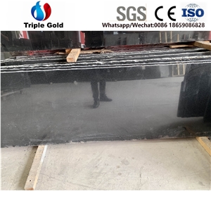 China Absolute Shanxi Black Granite Floor Tiles