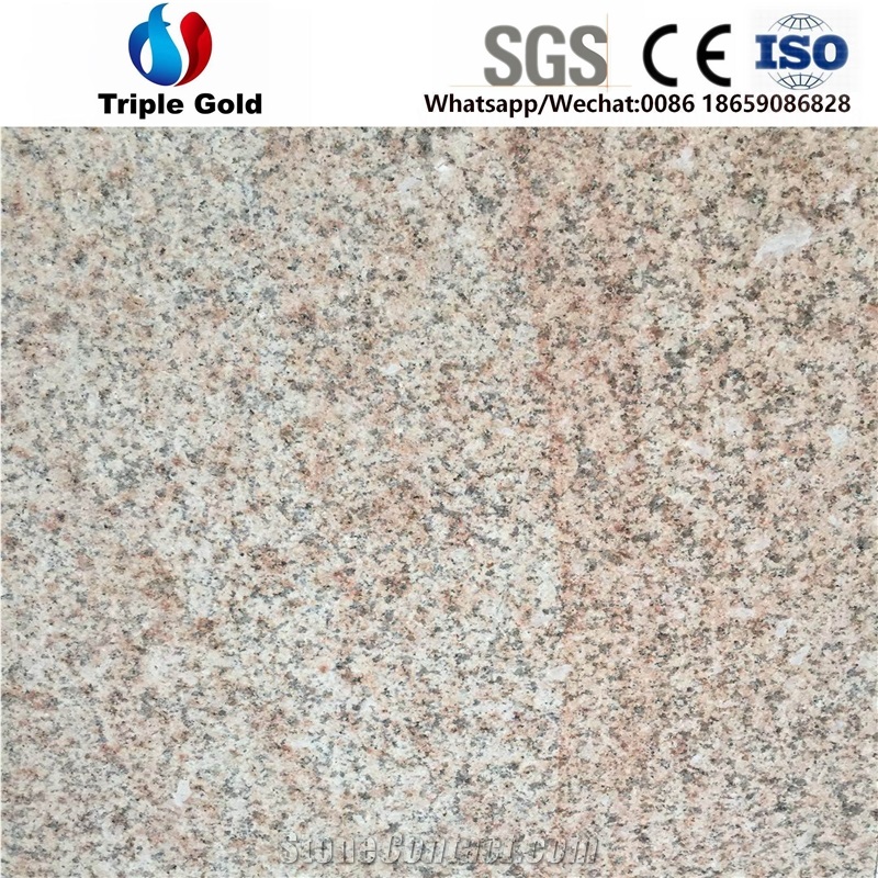 G682 Rusty Yellow Granite Flamed Floor Tiles Slabs