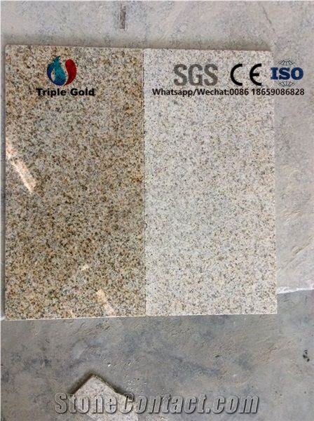 G682 Yellow Granite Indoor Ourdoor Floor Tiles