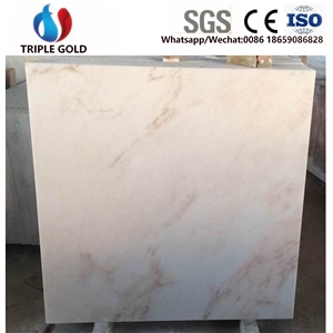 Guangxi Carrara White Marble Wall Cladding Tiles