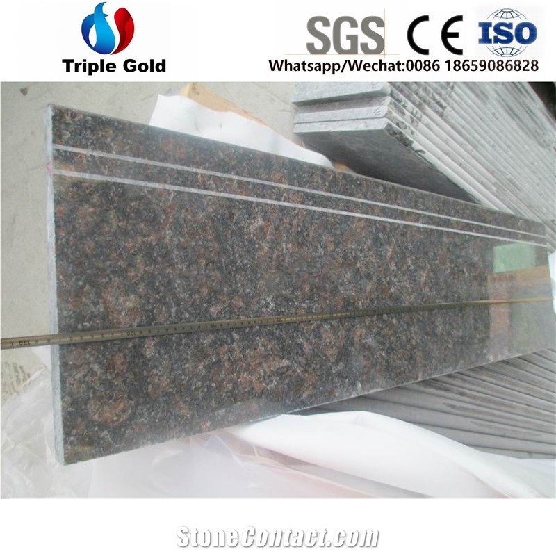 Tan Brown Granite Wall Floor Skirting Tiles