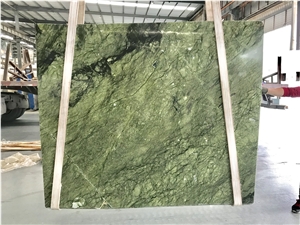 Dandong Green Ming Green Polished China Marble
