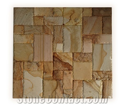 Yellow Palimanan Sandstone Wall Cladding Panels