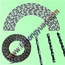 Plastic Diamond Wire Rope for Stone Slab Cutting