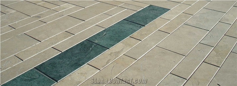Crema Eneus Marble Polished Floor Tiles