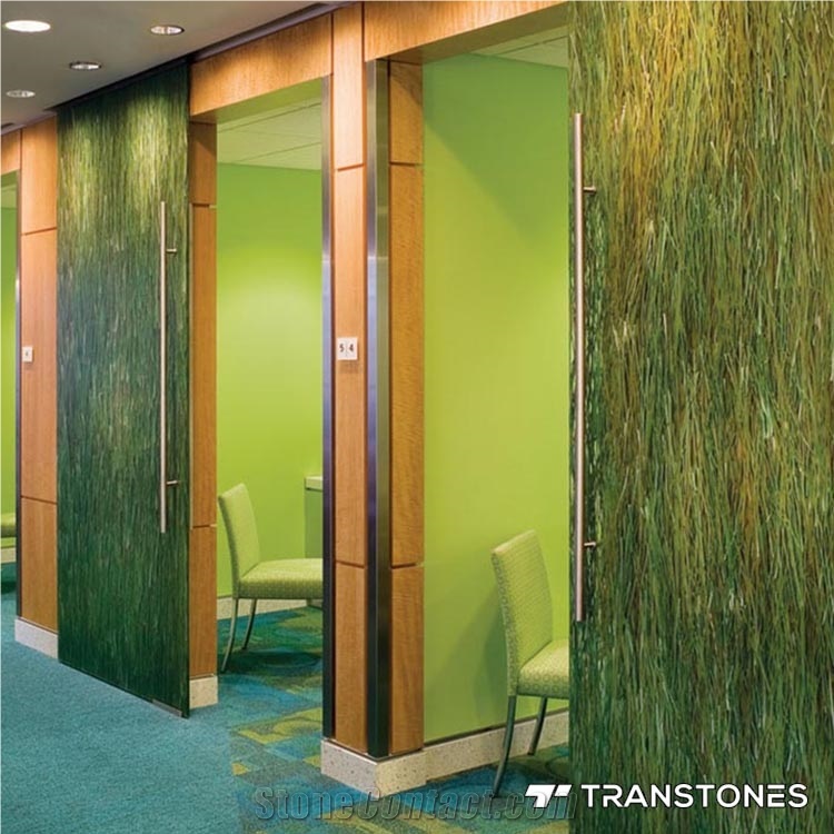 Acrylic Decorative Wall Panels for Reception Table