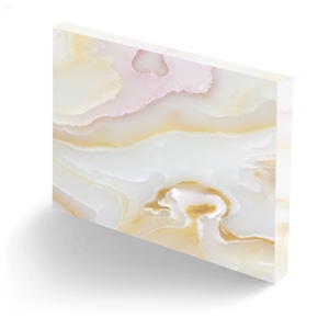 Artificial Acrylic Translucent Alabaster Stone