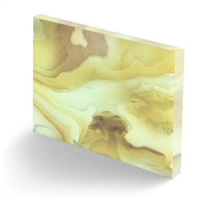 Artificial Acrylic Translucent Alabaster Stone
