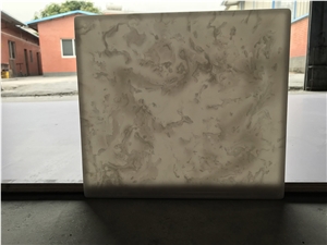 Artificial White Onyx Translucent Alabaster Stone