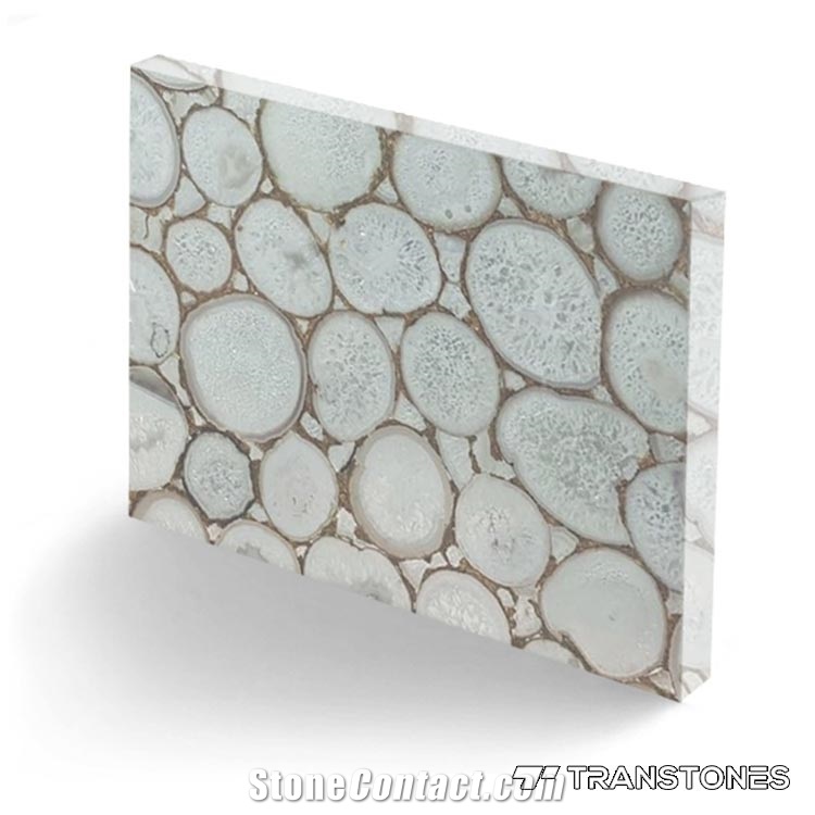 Big Semiprecious Stone Slabs Natural Agate Tile