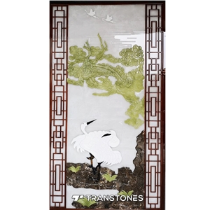 Chinese Painting Wall Decorative Faux Onyx Sheet