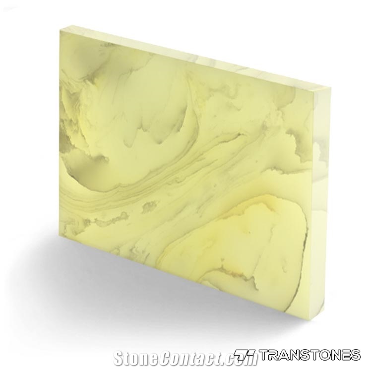 Customized Size White Color Onyx Alabaster Sheet