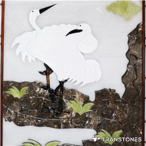 Decorative Onyx Stone Artificial Wall Painting