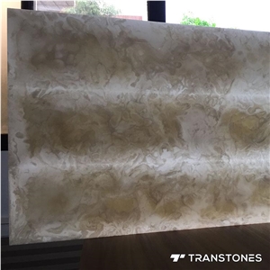 Faux Alabaster Artificial Stone Panels for Bar