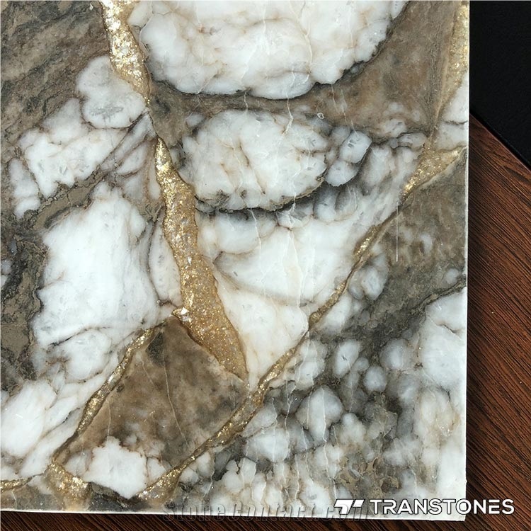 Hot Selling Crystallized Onyx Stone for Table Top