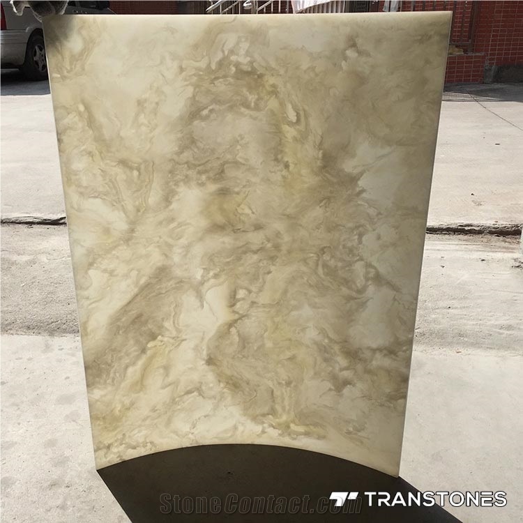 Hot Selling Translucent Artificial Marble Tile