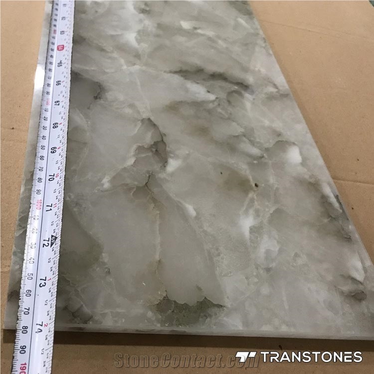 Man-Made Marble Crystallized Stone Slabs & Tiles